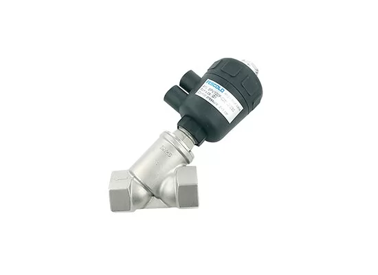 EPV100 mini short stem series  Economical Style Angle Seat Valve-Piston Valve-threaded port