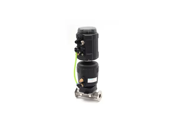 DM Series Diaphragm Valve,Pneumatically Operated  (DM10 Tri-Clamp,DM20 weld ends)